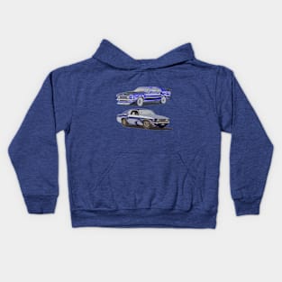 Muscle car Kids Hoodie